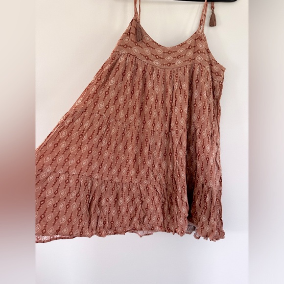 NEW Mauve Print Dress - Picture 4 of 6